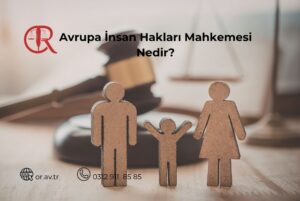 Avrupa İnsan Hakları Mahkemesi (AİHM) başvuru şartları ve süreci hakkında bilgilendirici görsel